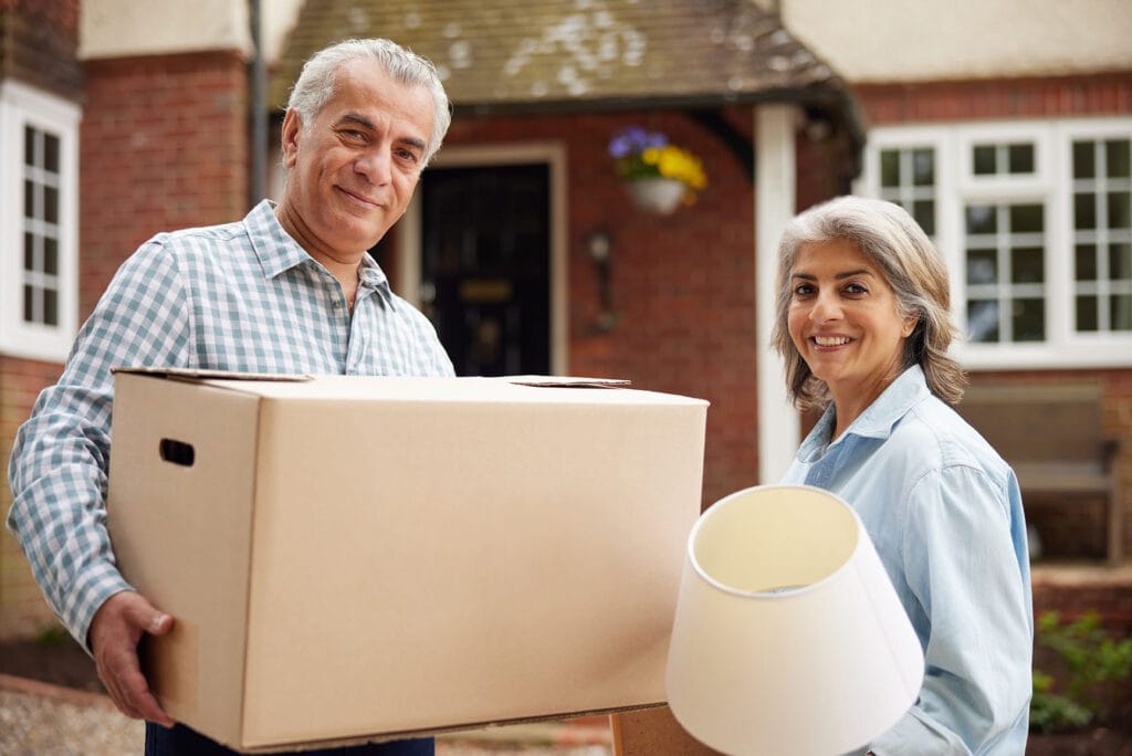 downsizing before a move